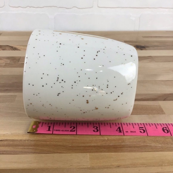 𝅺LIFE at home tea mug coffee cup gold white M - Picture 9 of 12